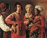 Georges de La Tour Fortune Teller painting